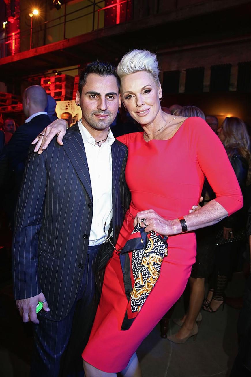 Brigitte Nielsen mit ihrem Mann Mattia Dessi