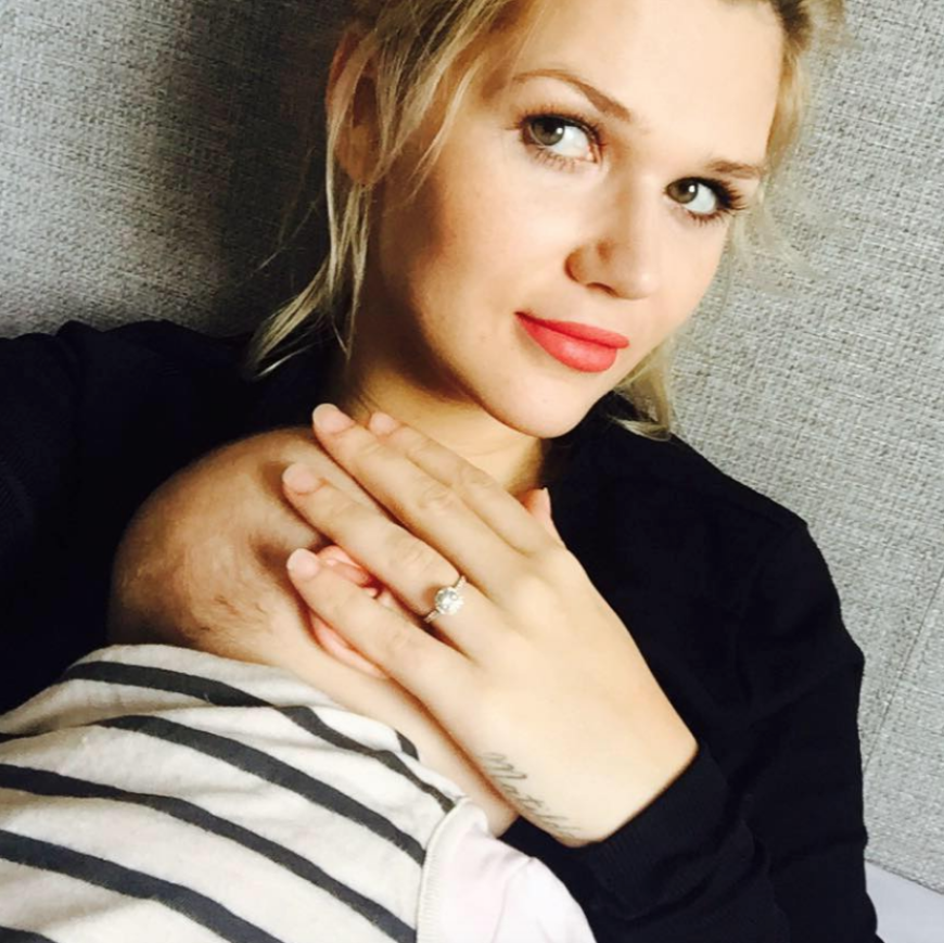 Sara Kulka ist vor einem knappen halben Jahr zum zweiten Mal Mutter geworden.