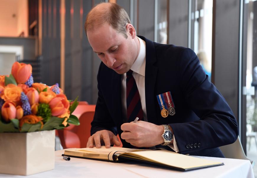 Prinz William spricht zum ersten Mal über seine Party in Verbier