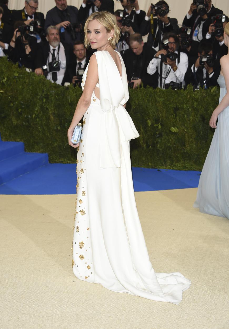 Schauspielerin Diane Kruger, 40, in Prada.