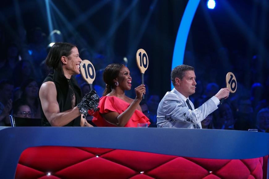Oh oh, in der letzten Live-Show lieferten sich die