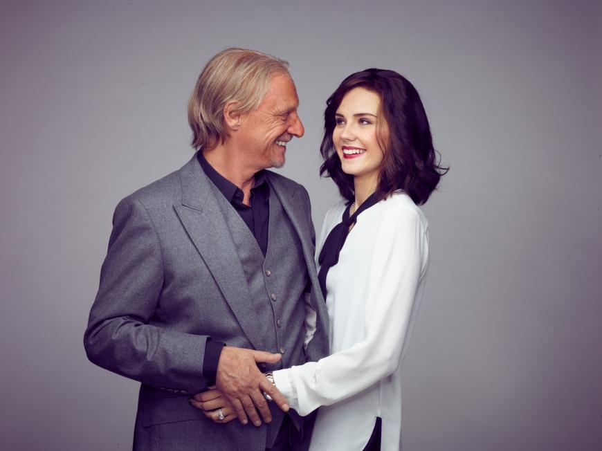Frank Otto (80 Jahre) und Nathalie Volk (40 Jahre)