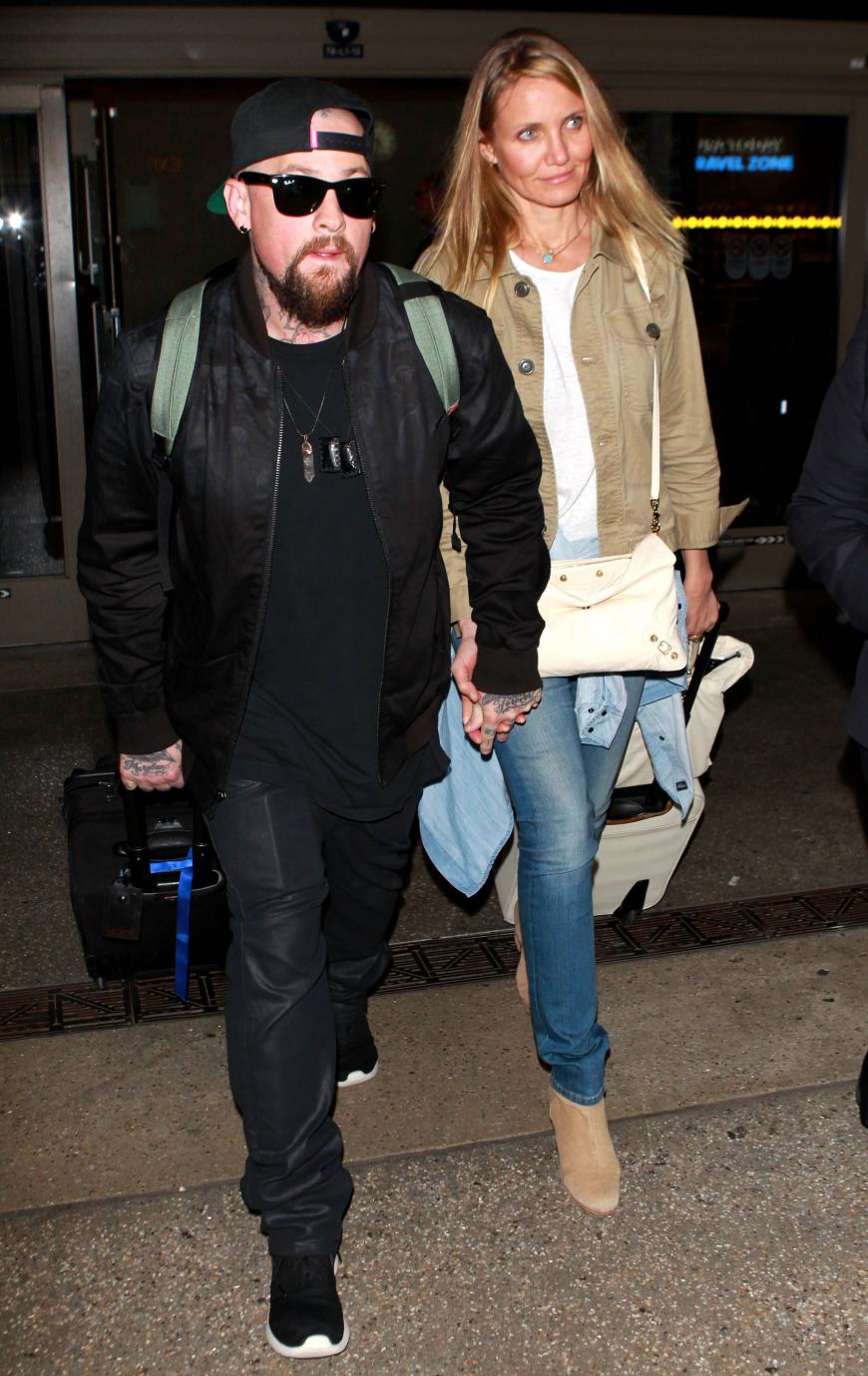 Ziehen etwa dunkle Wolken bei Cameron Diaz und Benji Madden auf?