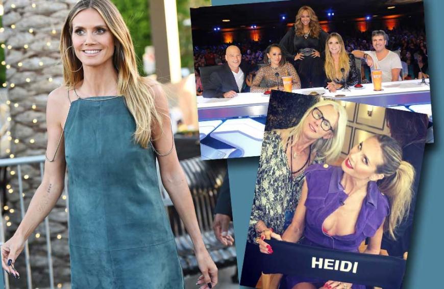 Heidi Klum hat eine Wahnsinns-Figur. Doch ihr Diät-Wahn geht ihren Kollegen am