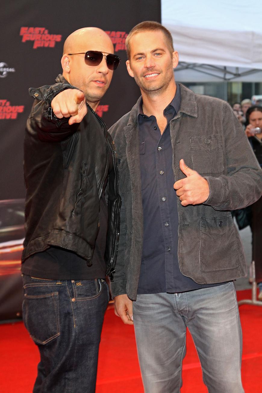 Wie Brüder: Vin Diesel und Paul Walker waren nicht nur Schauspiel-Kollegen, sondern gute Freunde.