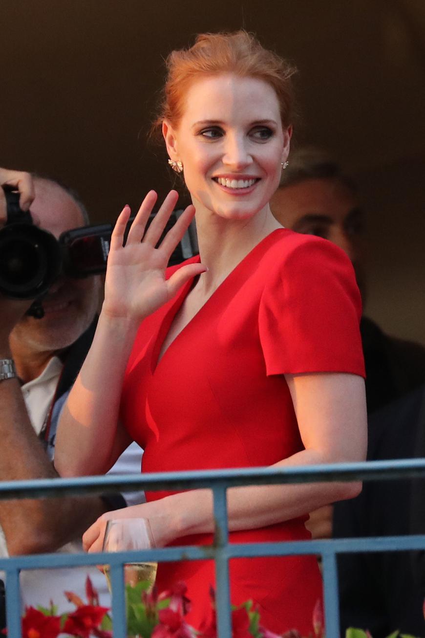 Die wunderschöne Jessica Chastain wird in der Jury über die hochkarätigen Preise entscheiden.