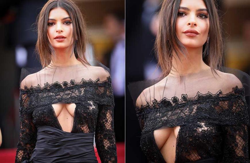 Model Ratajkowski zeigt bei den 70. Filmfestspielen in Cannes mal wieder, dass ihr Körper nicht von dieser Welt ist. Dazu beweist sie Mut zum Underboob!