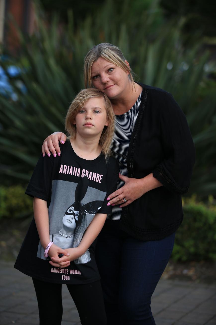 Dieses Konzert hat sich dieser kleine Ariana-Grande-Fan sicherlich anders vorgestellt.