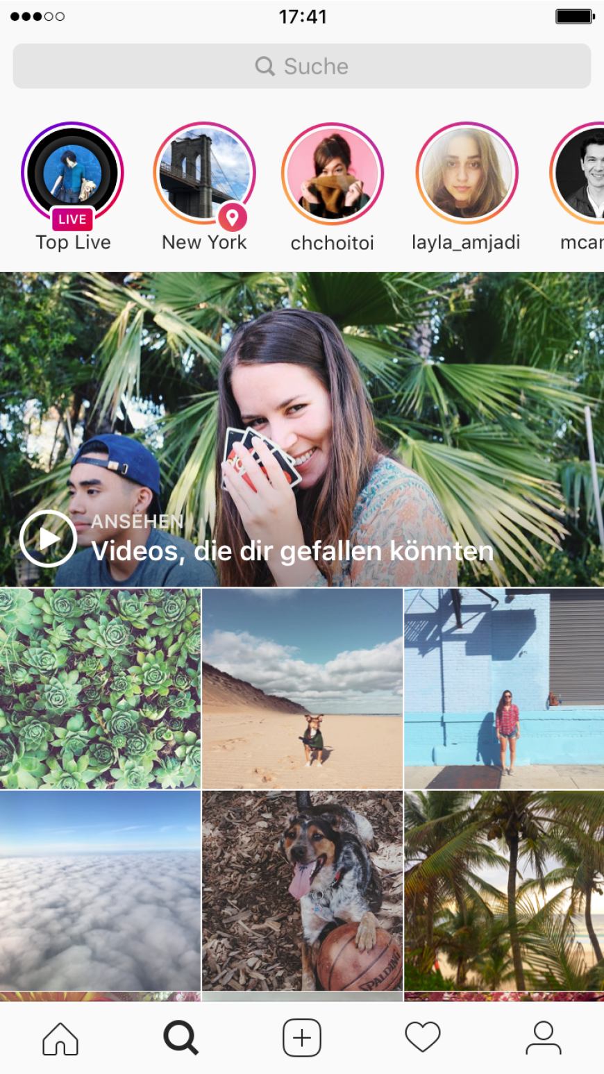 Die neue Special-Explore-Funktion mit Hashtag- und Location-Stories eröffnet ungeahnte Möglichkeiten!