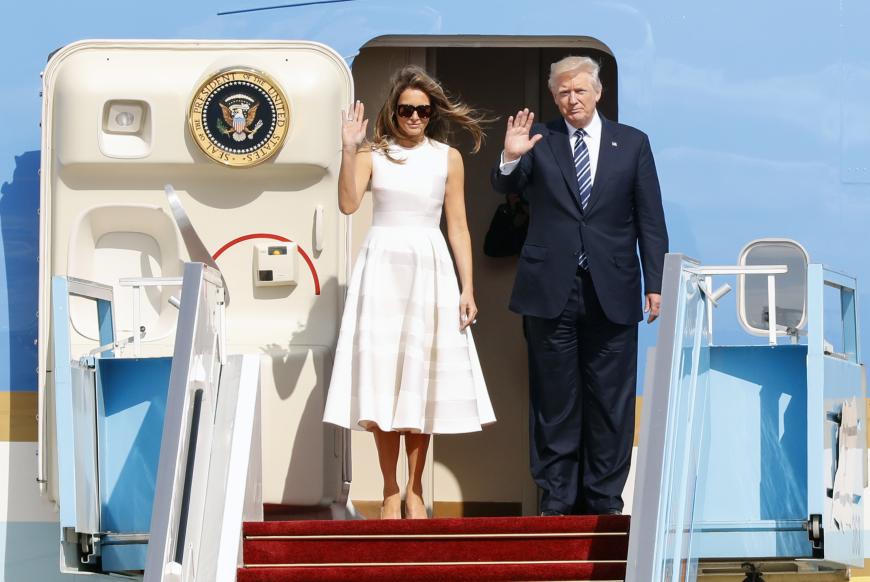 Melania Trump hat keine Lust auf Händchenhalten mit Donald Trump in Israel