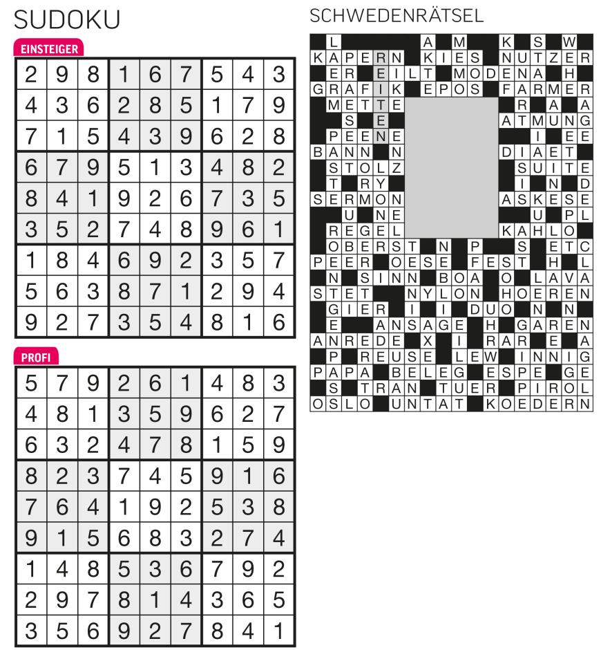 Sudoku- und Rätselauflösung ab Magazin 01/2015 - Bild 63