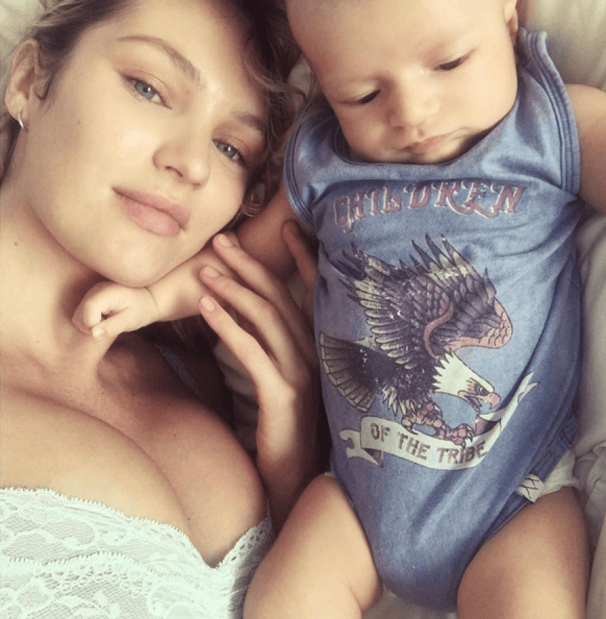 Am 5. Oktober kam der kleine Sohn von Candice Swanepoel und Hermann Nicoli zur Welt.