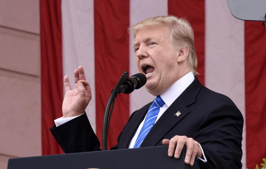 Donald Trump sorgt mit seinem Nicht-Wort "covfefe" für Wirbel im Netz.