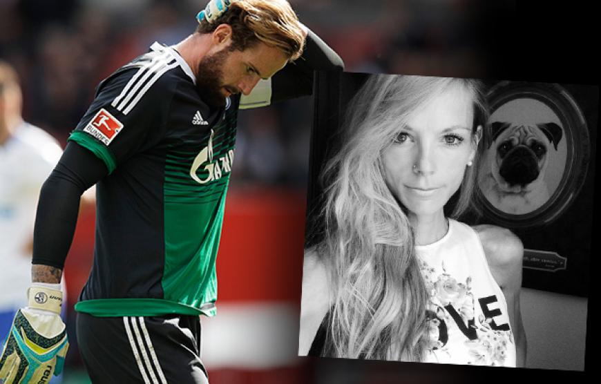 Ralf Fährmann, Torwart bei "Schalke 04", zeigte sich geschockt vom frühen Tod seiner Ex-Freundin Henriette Hömke.