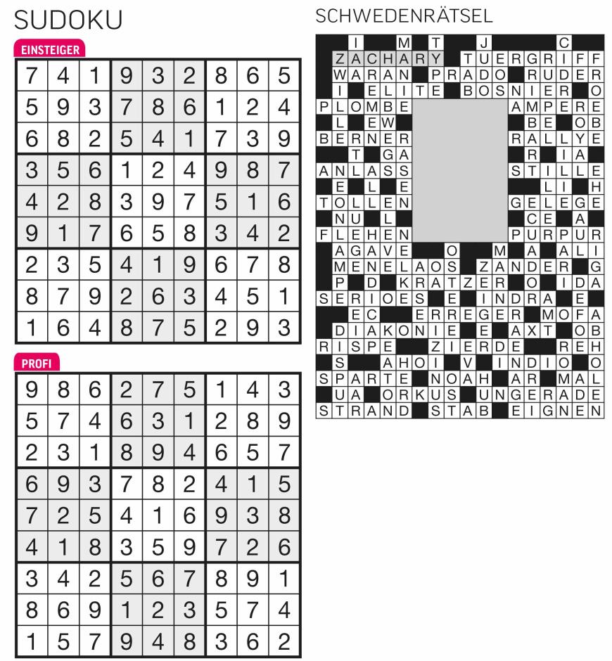 Sudoku- und Rätselauflösung ab Magazin 01/2015 - Bild 61