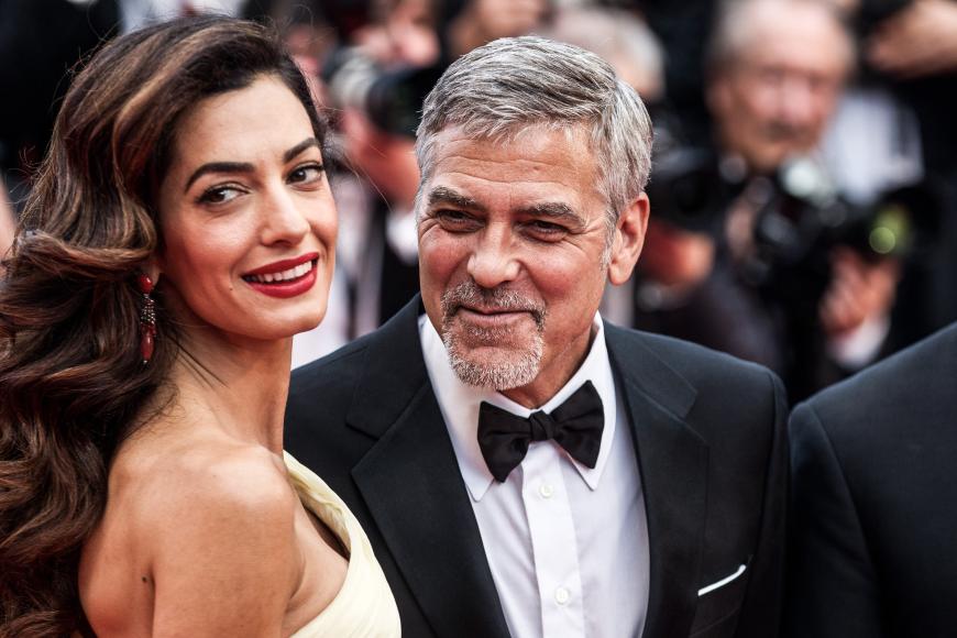 Wem die Zwillinge wohl ähnlicher sind: Mama Amal Clooney oder Papa George Clooney?