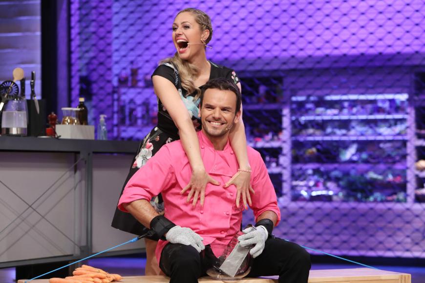 Ein eingespieltes Team: Ruth Moschner und Steffen Henssler