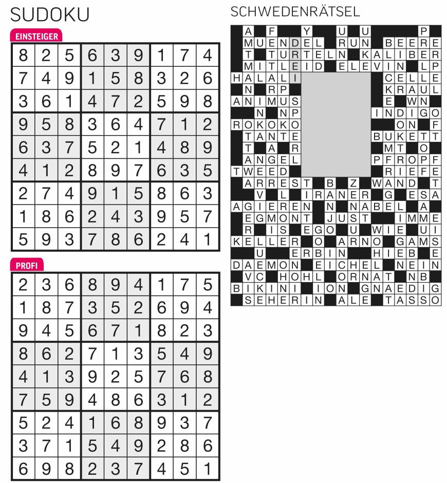 Sudoku- und Rätselauflösung ab Magazin 01/2015 - Bild 60