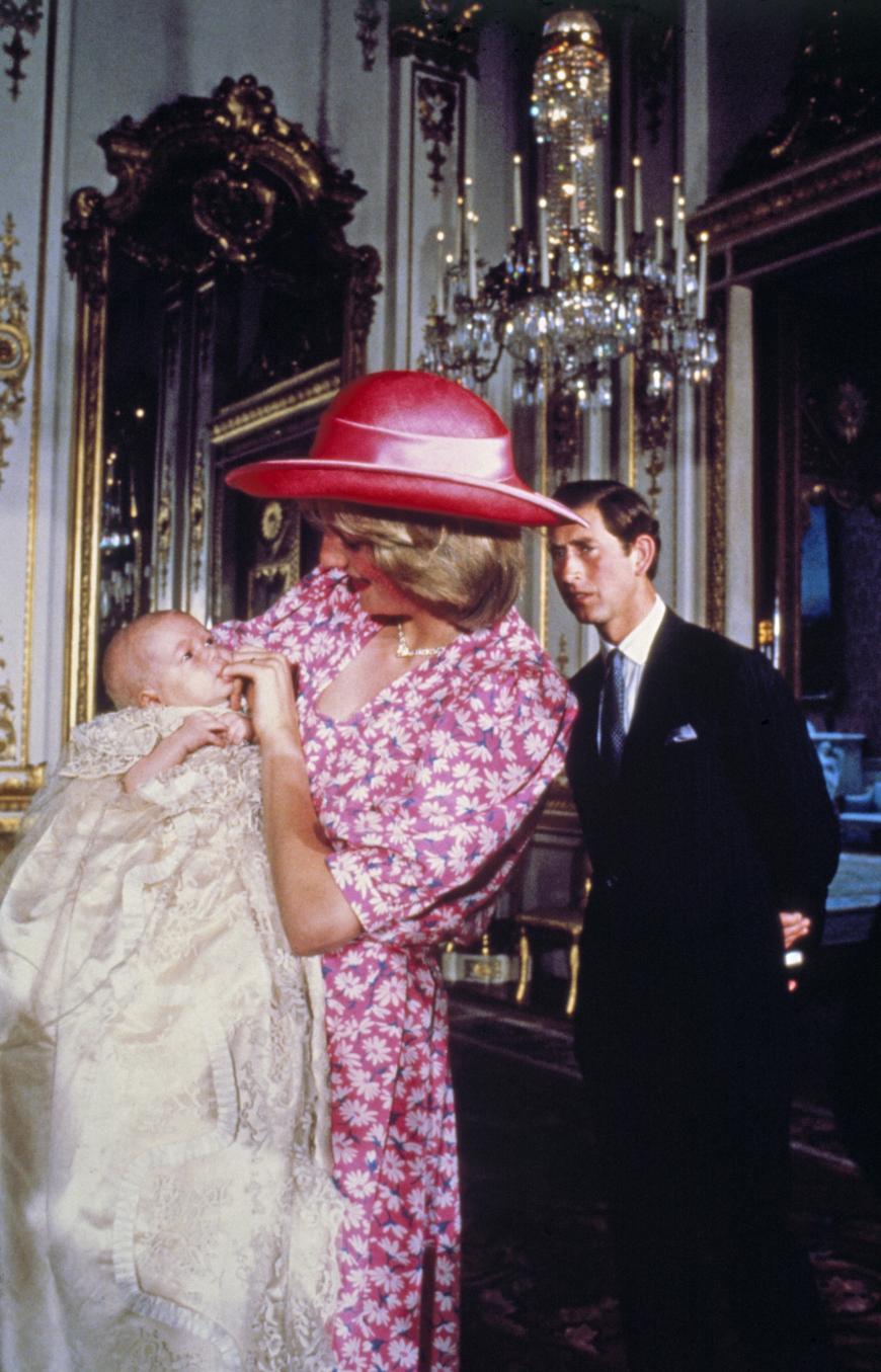 Über die Taufe von Prinz William sagt Diana: