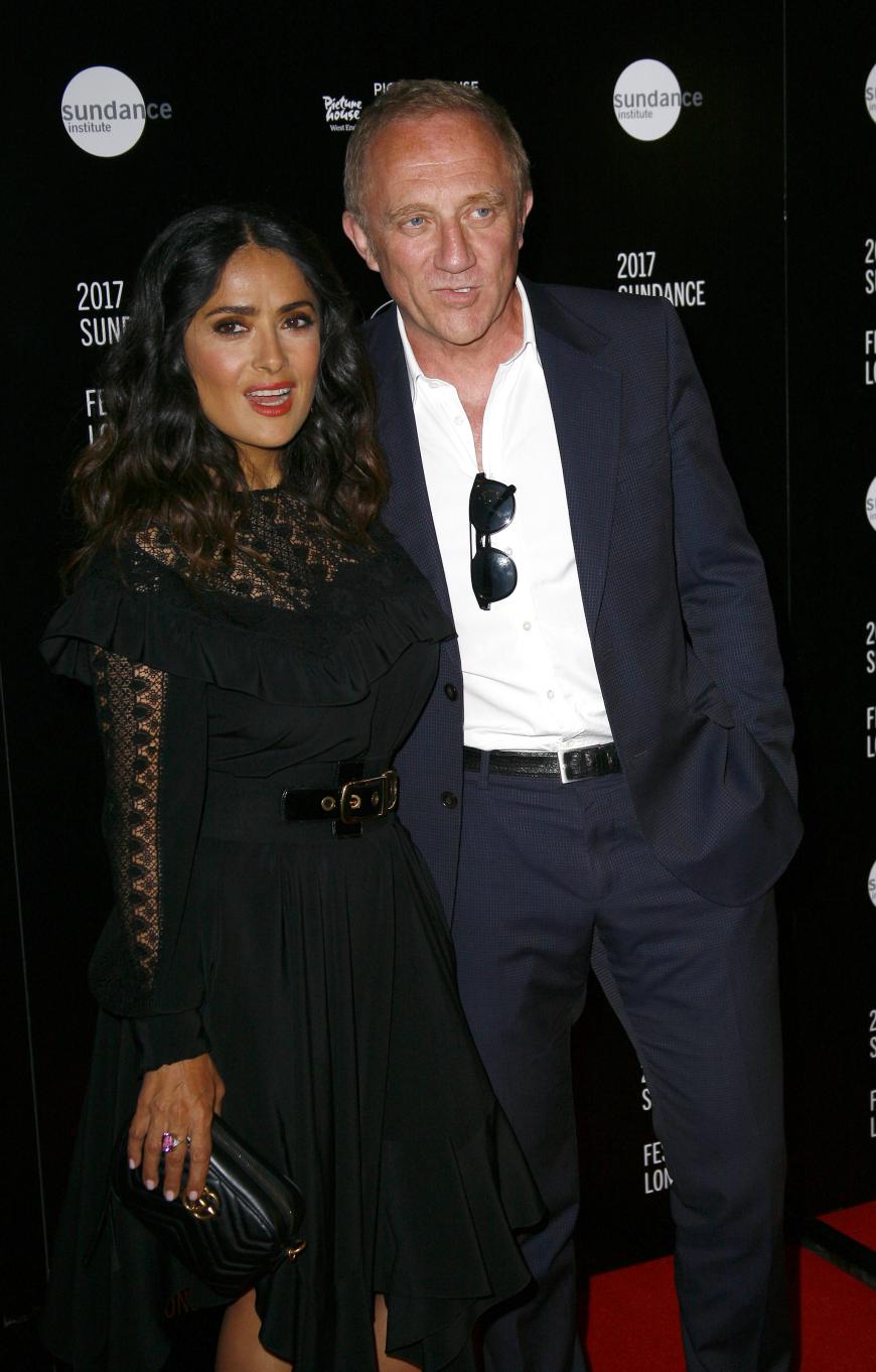 Keine Chance für den US-Präsidenten: Seit 2009 ist Salma Hayek mit François-Henri Pinault verheiratet.
