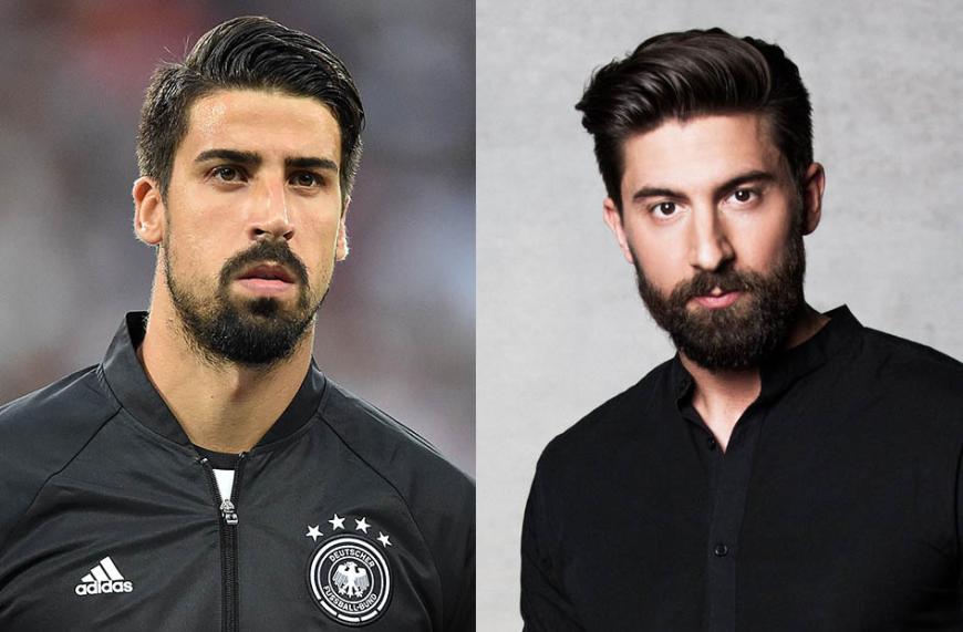Ohne Worte! Sami Khedira und Sebastian könnten wirklich Zwillinge sein.
