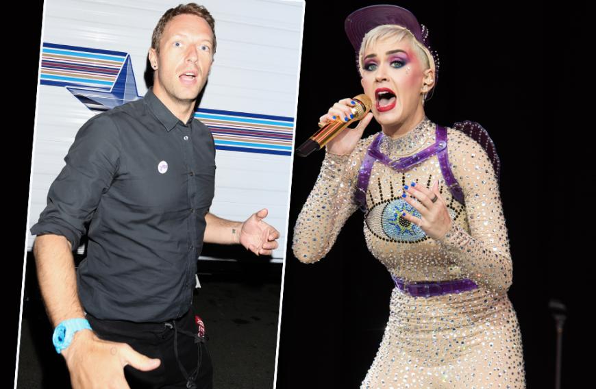 Erwischt! Katy Perry und Chris Martin fanden beim Glastonbury Festival Gefallen aneinander.