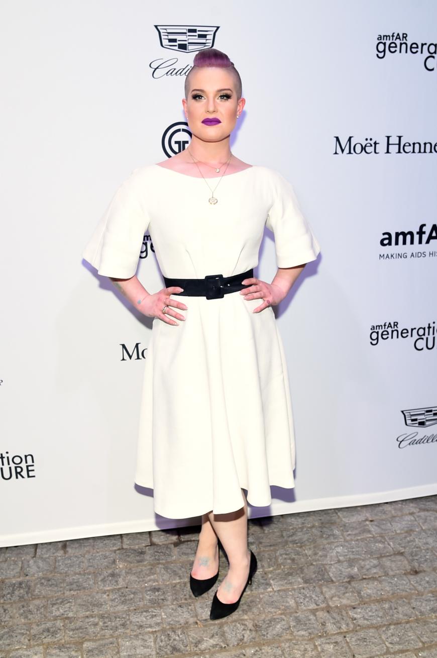 Da Kelly Osbourne nicht die Toilette nutzen durfte, entschied sie sich kurzerhand auf diese zu verzichten.