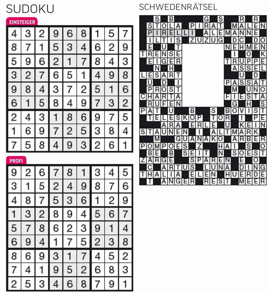 Sudoku- und Rätselauflösung ab Magazin 01/2015 - Bild 58