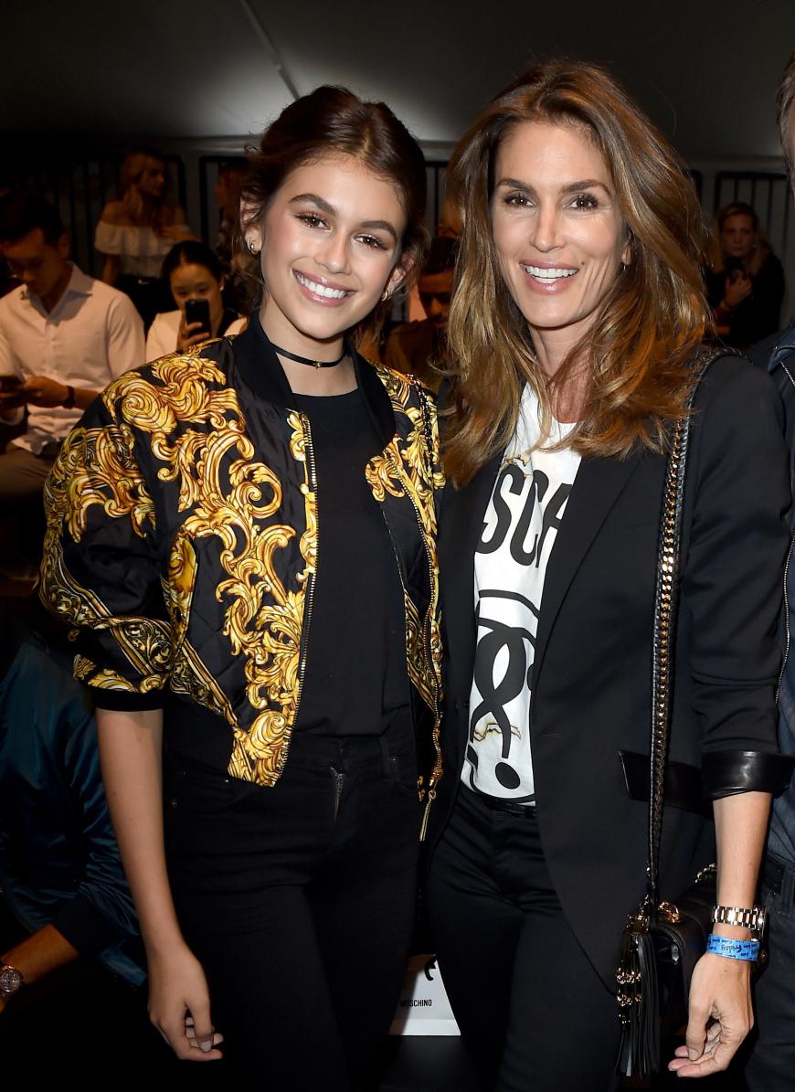 Kaia Gerber und ihre Mutter Cindy Crawford sind sich wie aus dem Gesicht geschnitten.