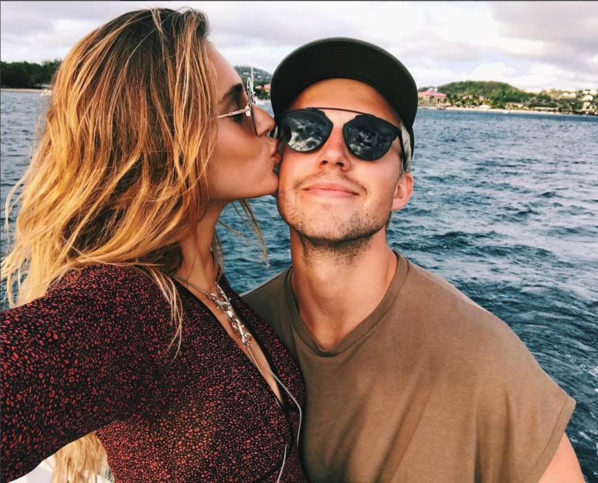 Stefanie Giesinger und Marcus Butler sind ein Herz und eine Seele
