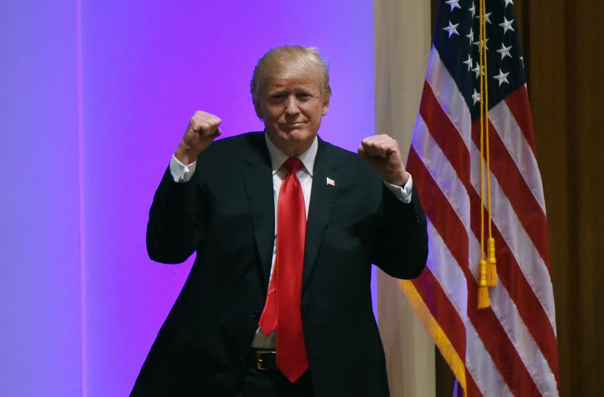 Donald Trump leistete sich in der Vergangenheit immer wieder verbale Gefechte mit den Medien.