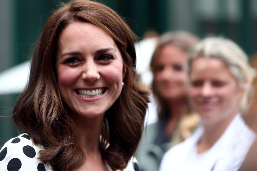 Herzogin Kate ist beim Turnier in Wimbledon ein immer wieder gern gesehener Gast.