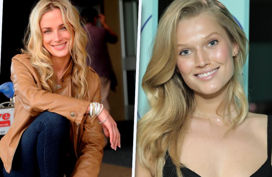 Die Ähnlichkeit ist schon mal gegeben: Mord-Opfer Reeva Steenkamp (l.) wird von Toni Garrn (r.) verkörpert.