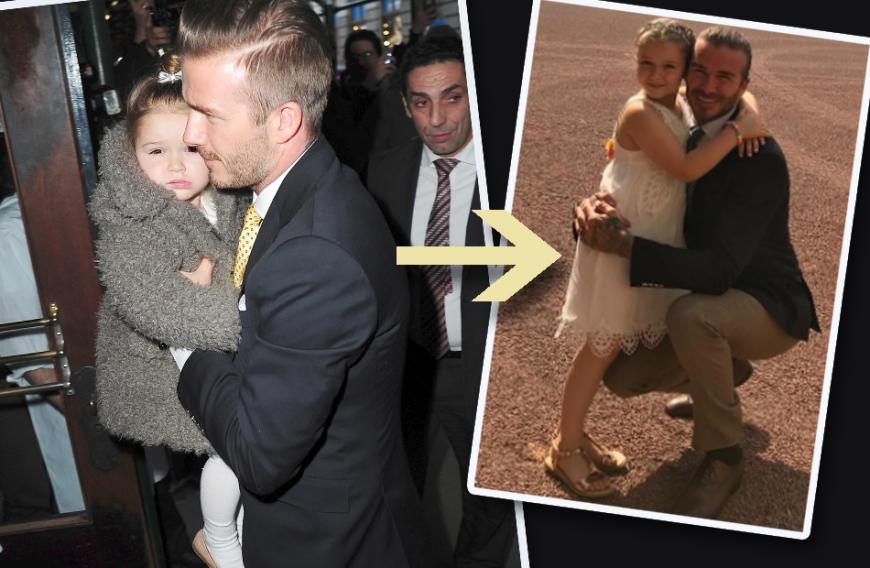 Harper Beckham kennen wir meist auf Mamas oder Papas Arm. Doch die Zeiten sind vorbei: Die 6-Jährige ist schon eine richtige Dame geworden!