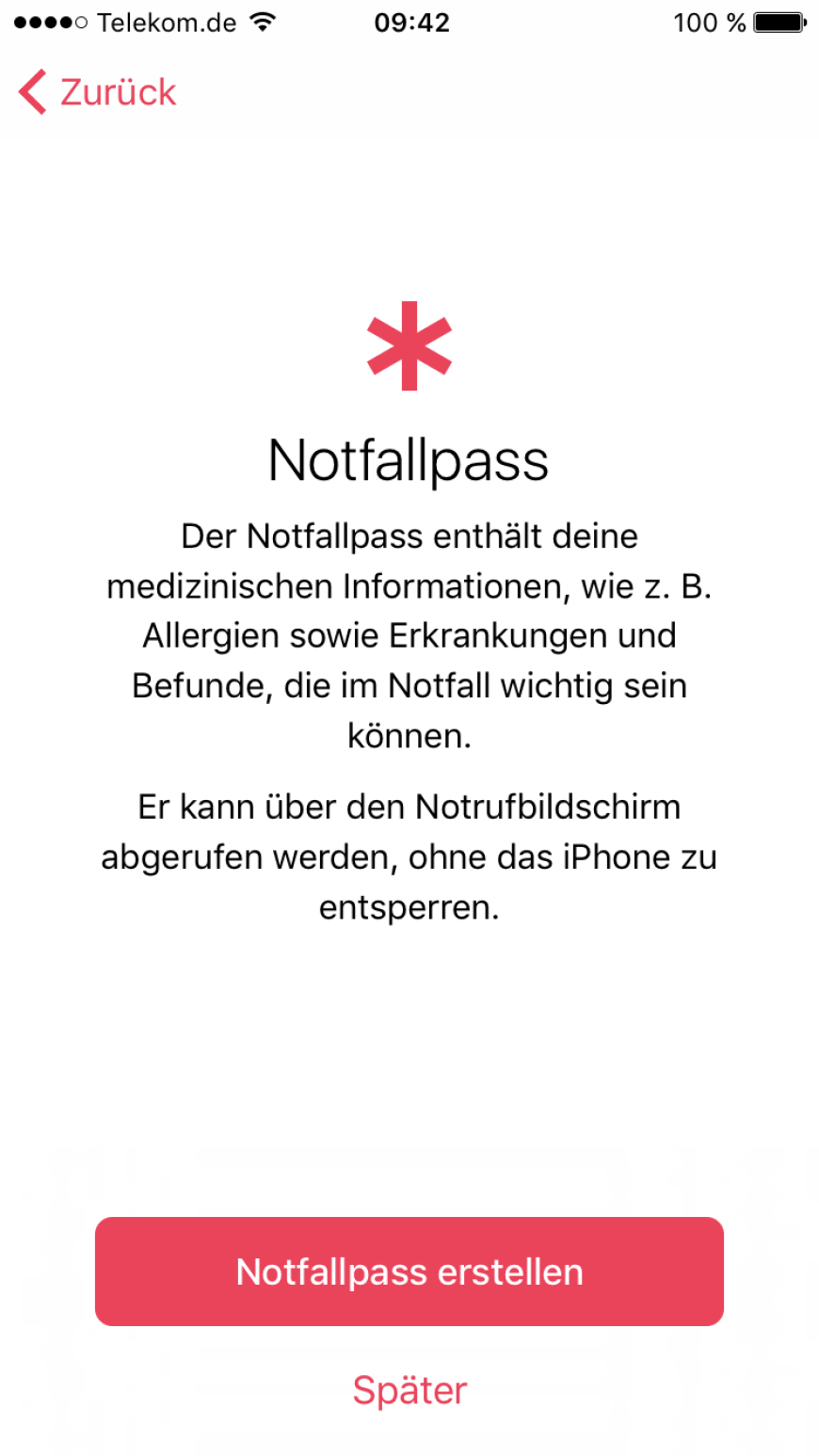 In der App