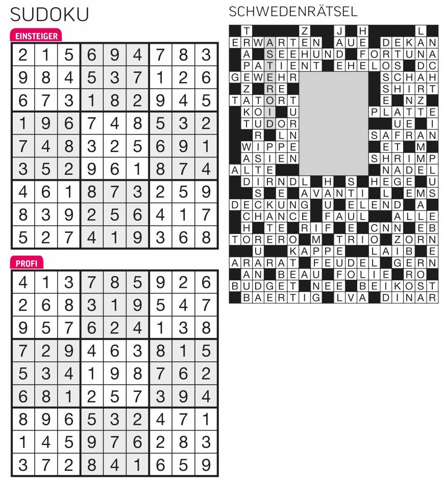 Sudoku- und Rätselauflösung ab Magazin 01/2015 - Bild 56