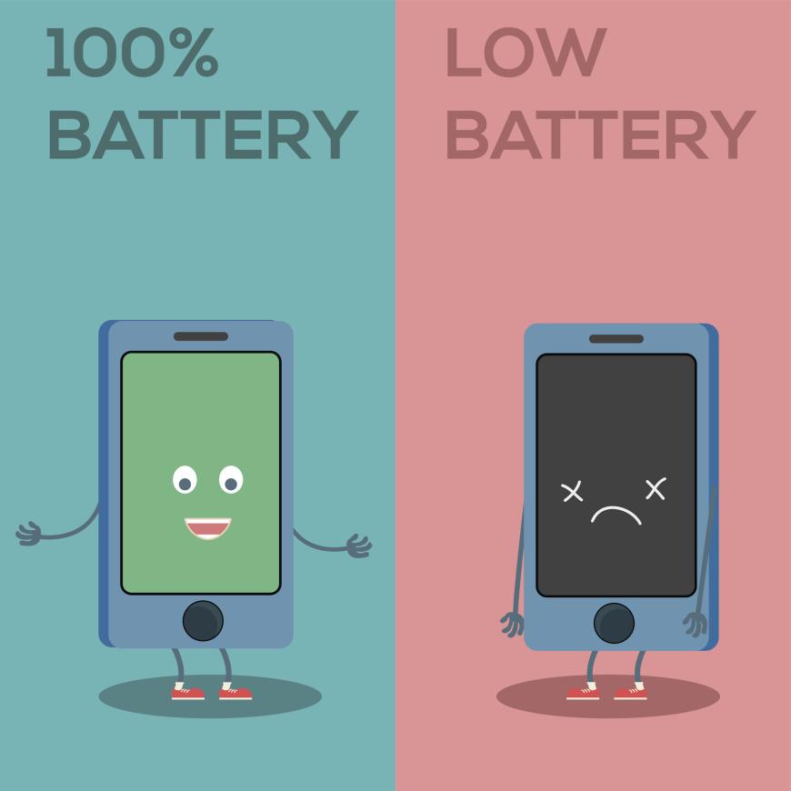 Unsere Smartphone-Akkuladung verabschiedet sich meist schon nach der Hälfte des Tages komplett - dem können wir allerdings ganz easy vorbeugen.