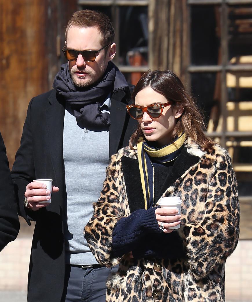 Aus und vorbei: Alexander Skarsgård und Alexa Chung sollen sich getrennt haben.