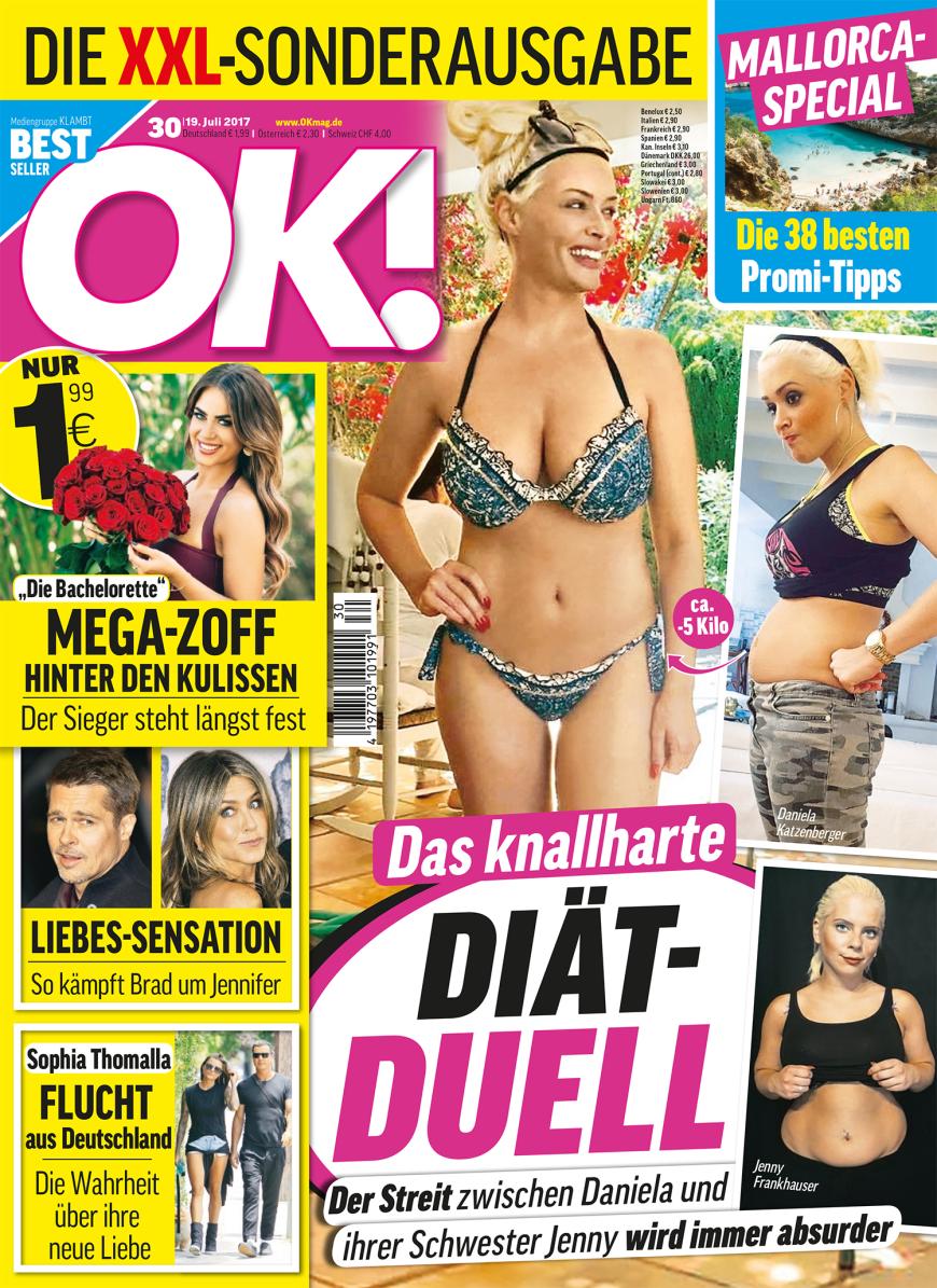 Die aktuelle Ausgabe vom OK! - ab 19. Juli im Handel!