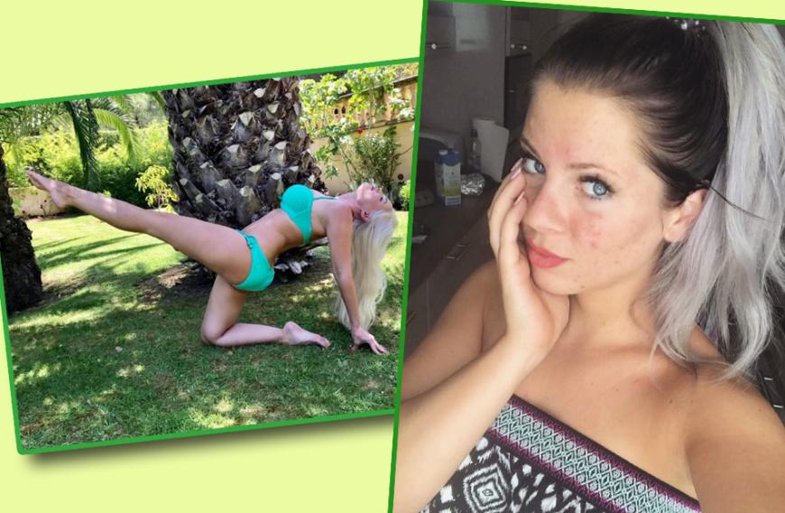 Schaut mal, wie fit ich bin! Mit solchen Posen zeigt Daniela Katzenberger (l.) wöchentlich auf Facebook, wie intensiv sie an ihrem Körper arbeitet. Jenny (r.) hatte extra einen Personal Trainer engagiert - ihre Traumfigur konnte sie aber nicht halten.
