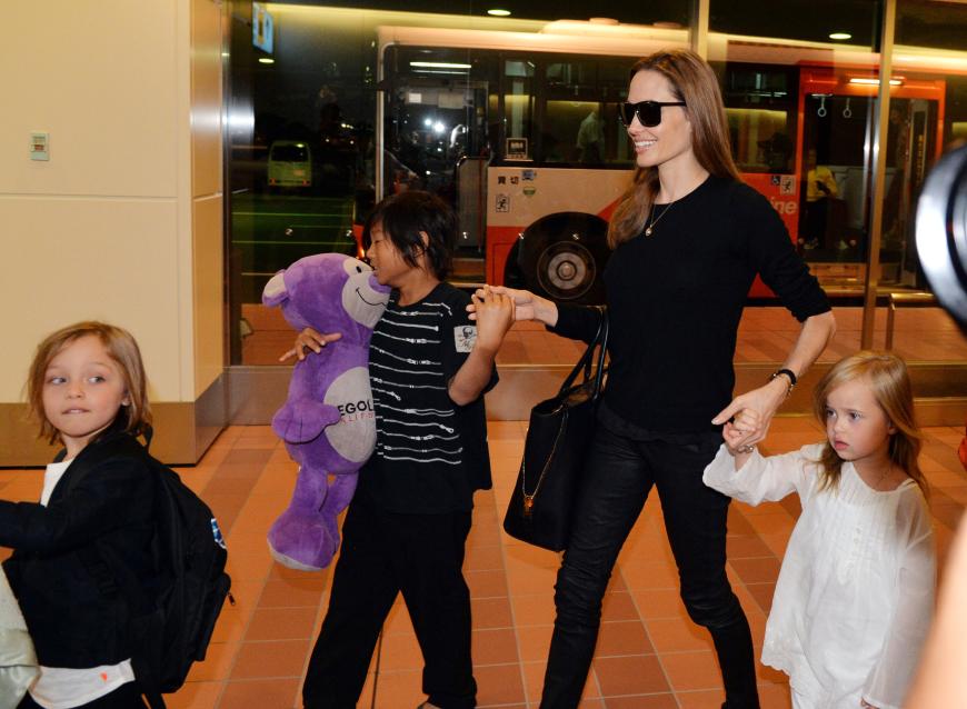 Lange Zeit kämpfte Angelina Jolie für das alleinige Sorgerecht.