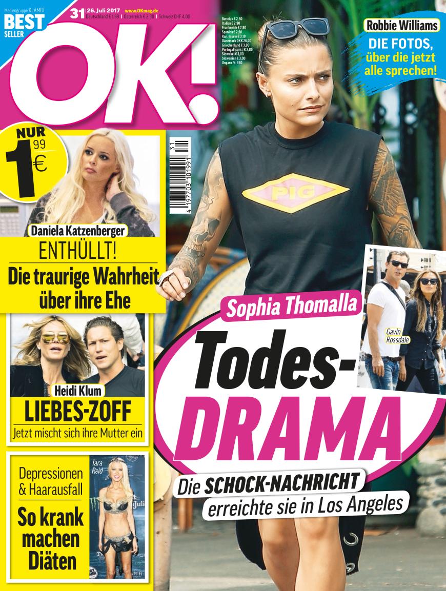 Die ganze Geschichte liest du in der aktuellen Ausgabe von OK!.
