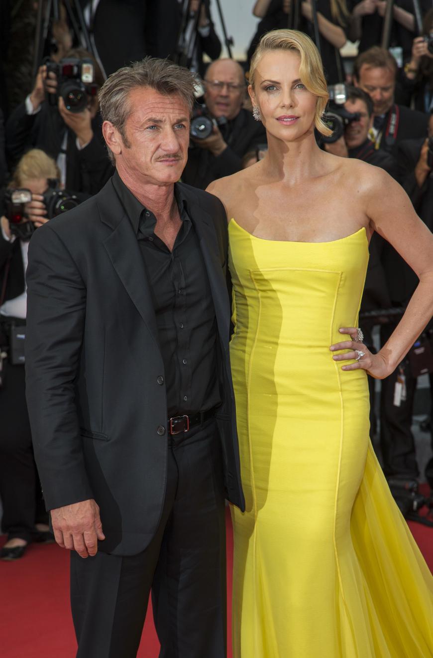 Heute ist sie mit Schauspieler Sean Penn glücklich.