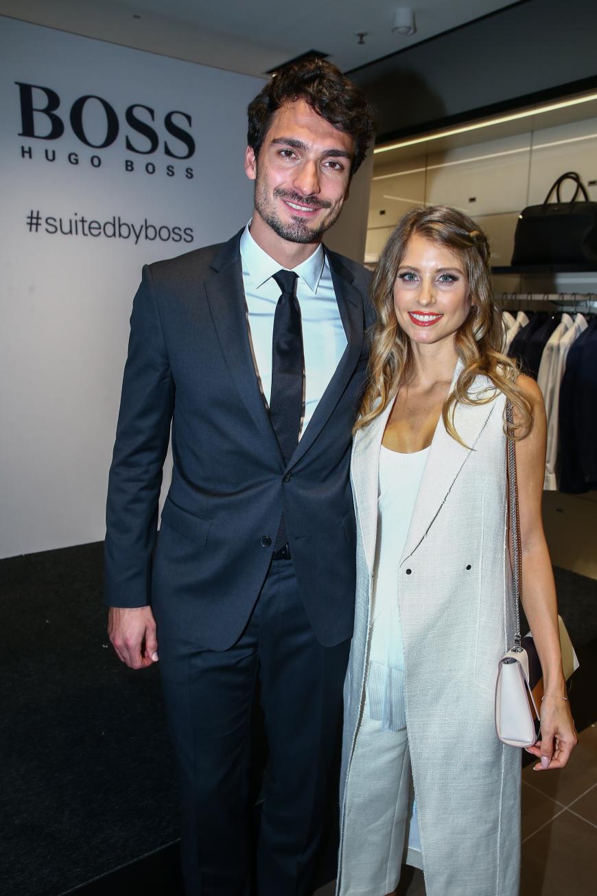 Sie und Mats Hummels erwarten ihr erstes Baby.