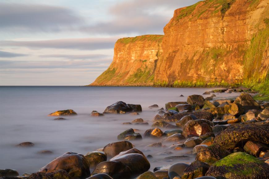 Die Tragödie ereignete sich an der "Huntcliff" in Saltburn-by-the-Sea in England.