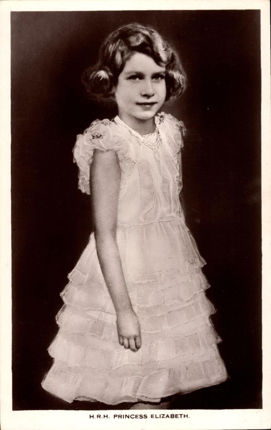 Queen Elizabeth II. wurde im April 1926 geboren, auf diesem Bild ist sie 5 Jahre alt.