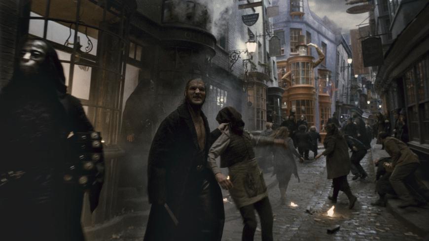 Als Todesser und Werwolf Fenrir Greyback machte Dave Legeno, †50, die „Harry Potter