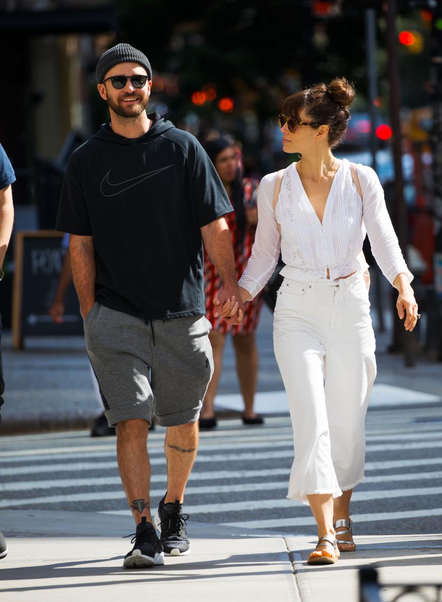 Auch nach 10 Jahren noch glücklich: Jessica Biel und Ehemann Justin Timberlake.