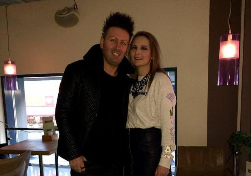 Ennesto Monté und Helena Fürst sind auf diesem Foto noch ein glückliches Paar, doch die Liebe soll schon im