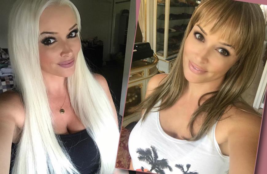 Nanu? Daniela Katzenberger zeigte sich jetzt mit brünetter Mähne und blonden Strähnen.